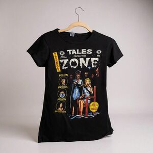Tales From The Zone Comic Sci Fi Horror T Shirt Women's Small